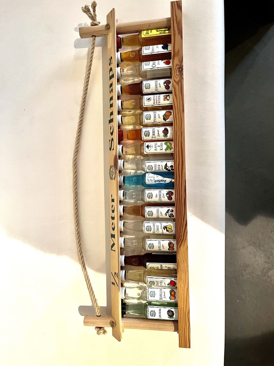Bevande alcoliche: En 1/2 Meter Schnaps – Nuovo e nell'imballaggio originale da Bassersdorf venduto da pewi45 1