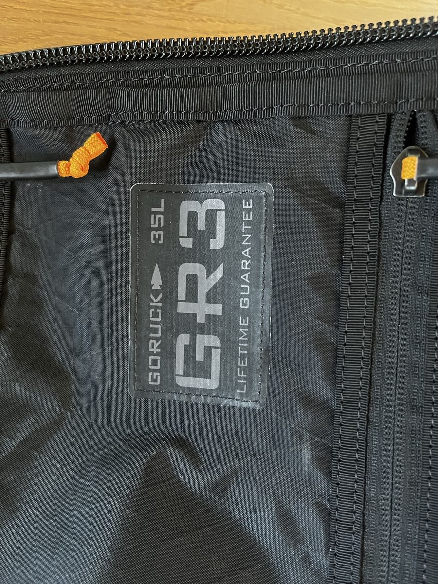 Rucksäcke: Goruck GR3 35l X-PAC schwarz – Gebraucht aus Aarau von nik_8pvs 4