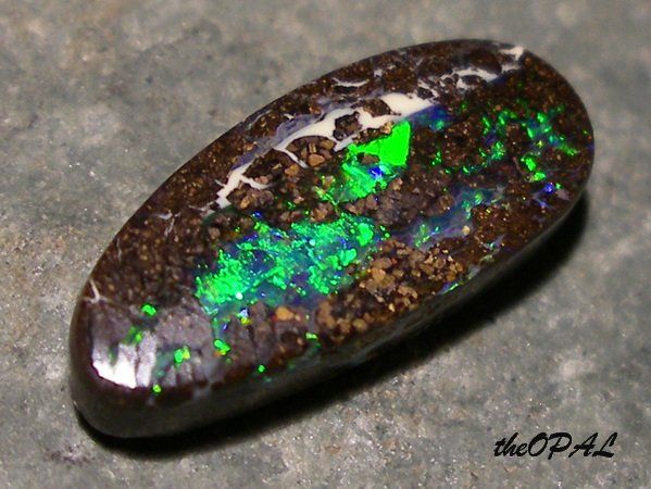 Edelsteine: theOPAL***TOLLER BOULDER MATRIX OPAL 3,89ct (Australien)*** – Neu und originalverpackt aus Ebnat-Kappel von theOPAL 4