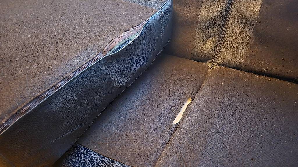 Sofas: Grosses Ledersofa in U-Form – Gebraucht aus Zürich von Pwrslv 4