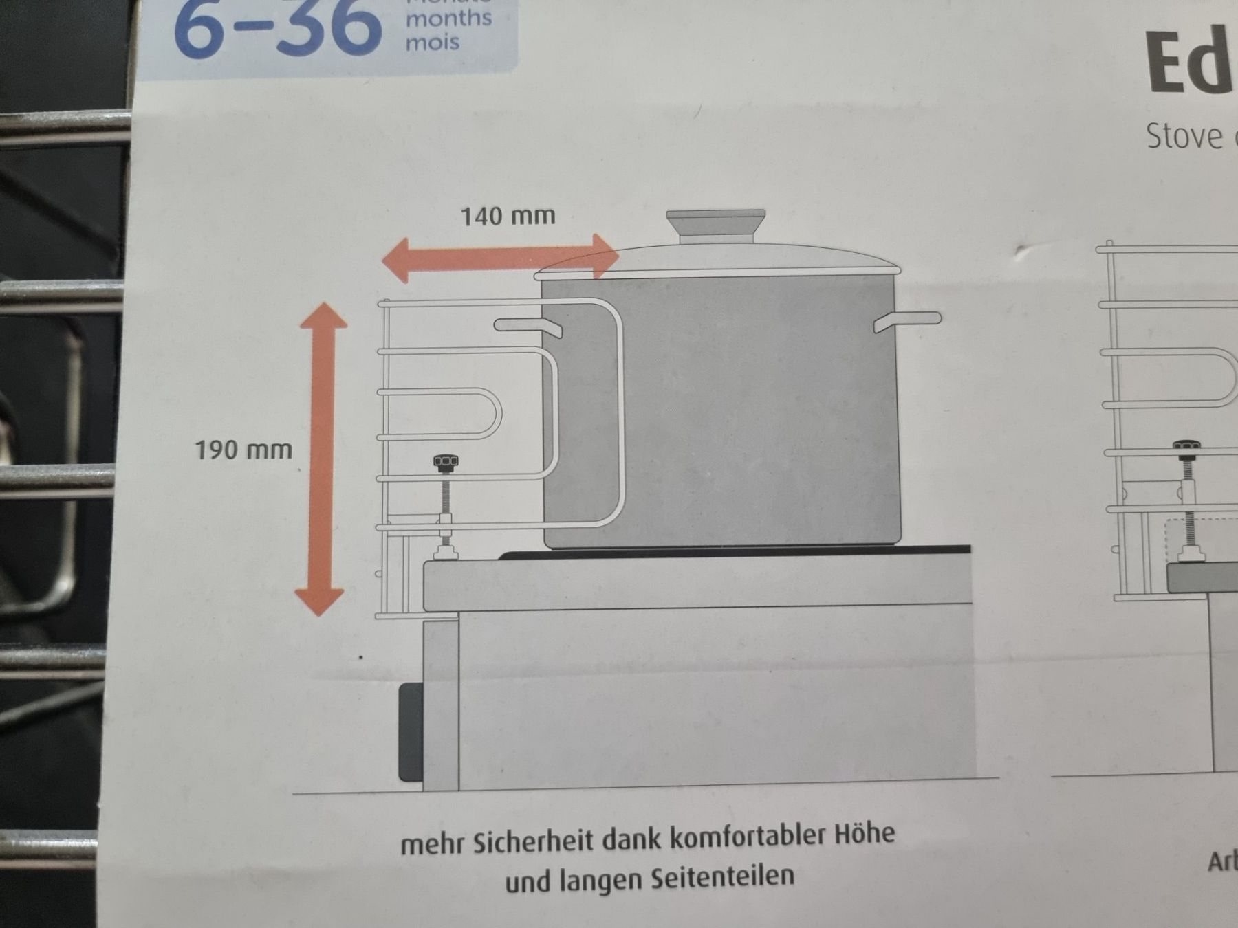 Cuisines complètes: Herdschutzgitter – Neuf avec emballage d'origine à Buchs AG par AbtWerlen 5