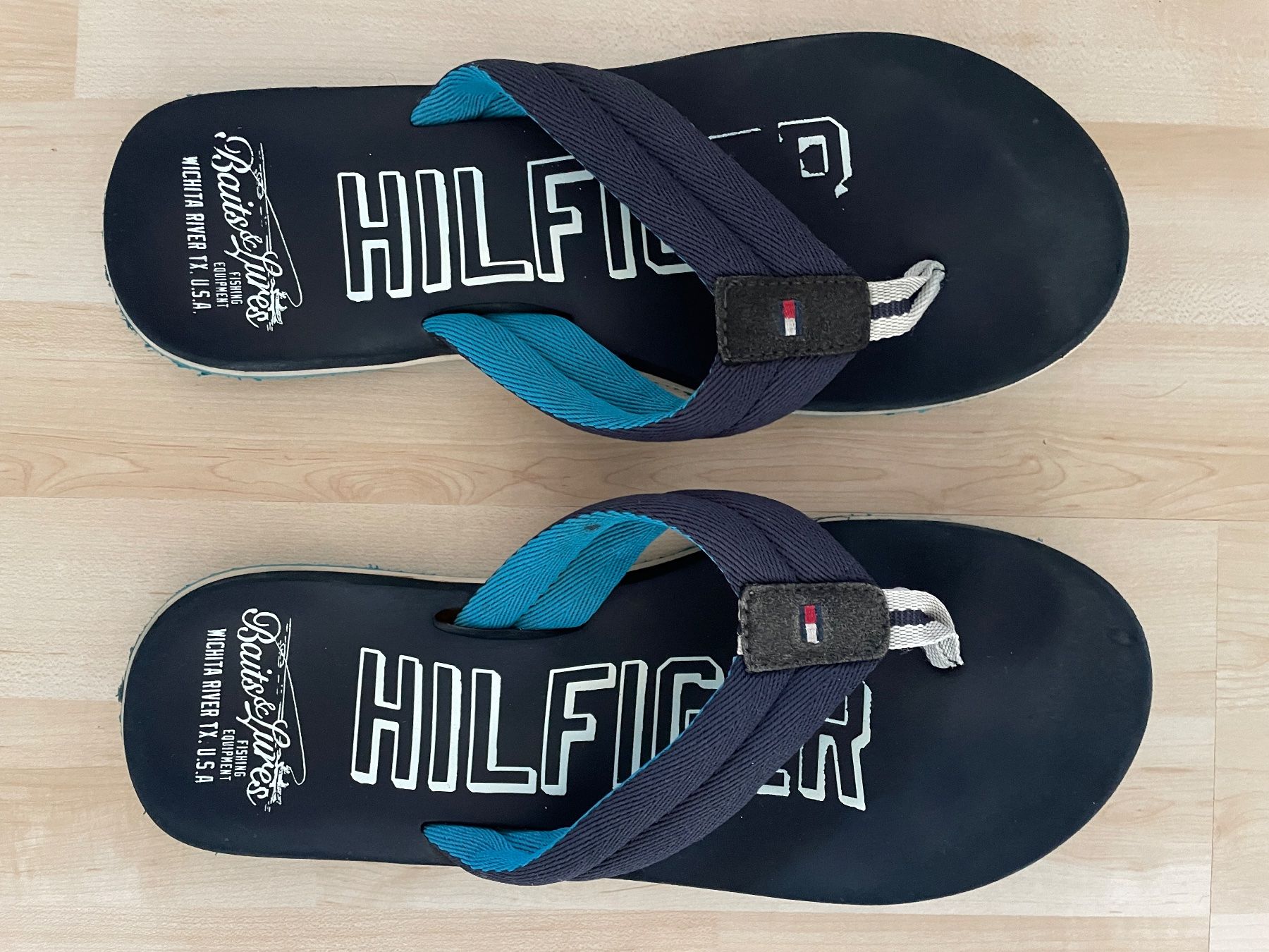 Tommy Hilfiger Scarpe da uomo: Tommy Hilfiger Flip Flops Schuhe Gr. 45 – Usato da Bonstetten venduto da kaiser_a 2