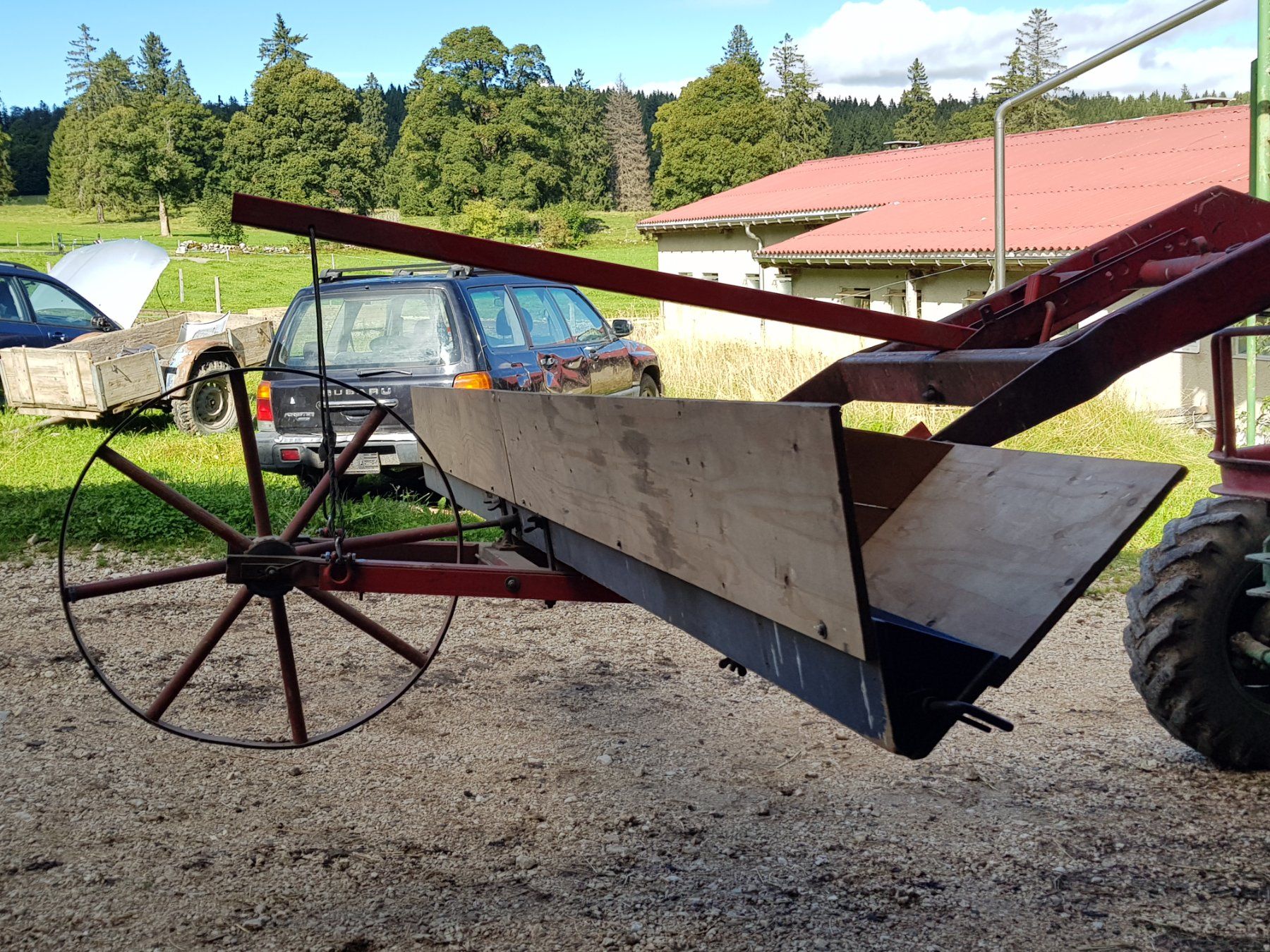 Alle Maschinen: alte Sähmaschine – Gebraucht aus Montagne de Courtelary von SchildiOlga 5