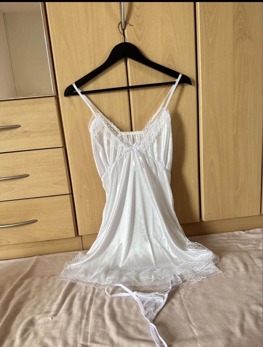 Negligees & Pigiami: Sexy Pyjama White – Nuovo (secondo la descrizione) da Luzern venduto da claiudiu