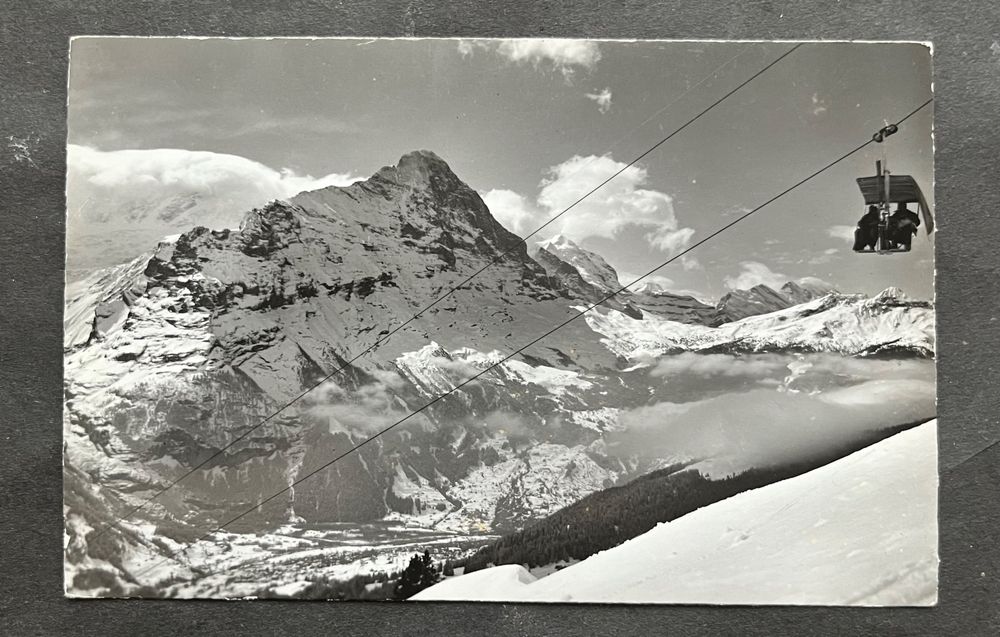Grindelwald, die Firstbahn/ Photo Gyger Adelboden Kaufen auf Ricardo