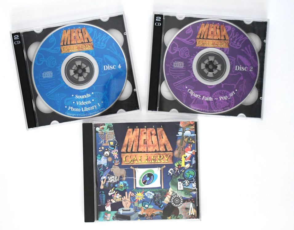 Corel Mega Gallery CD-ROM Vintage (Gebraucht) in Dürnten für CHF 20 ...