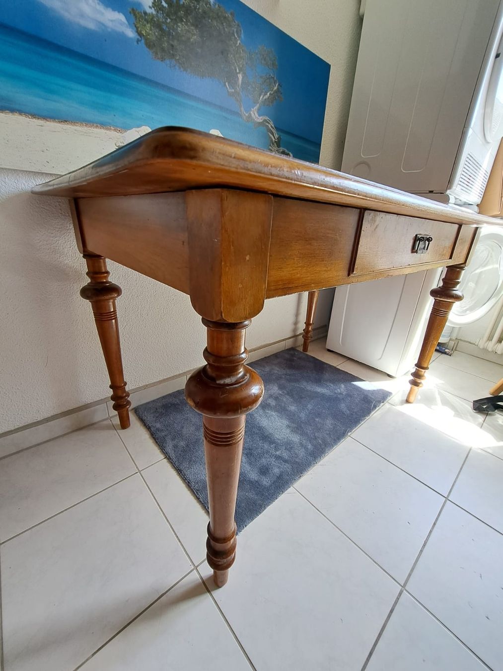 Tavoli: Antiker Biedermeier Tisch – Usato da Laufen venduto da jer_w9tl 2