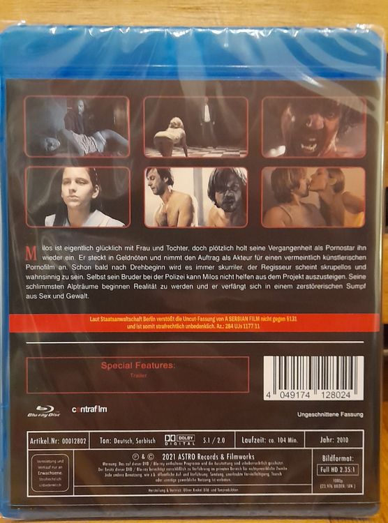 A SERBIAN FILM Uncut, Deutsch Kaufen auf Ricardo