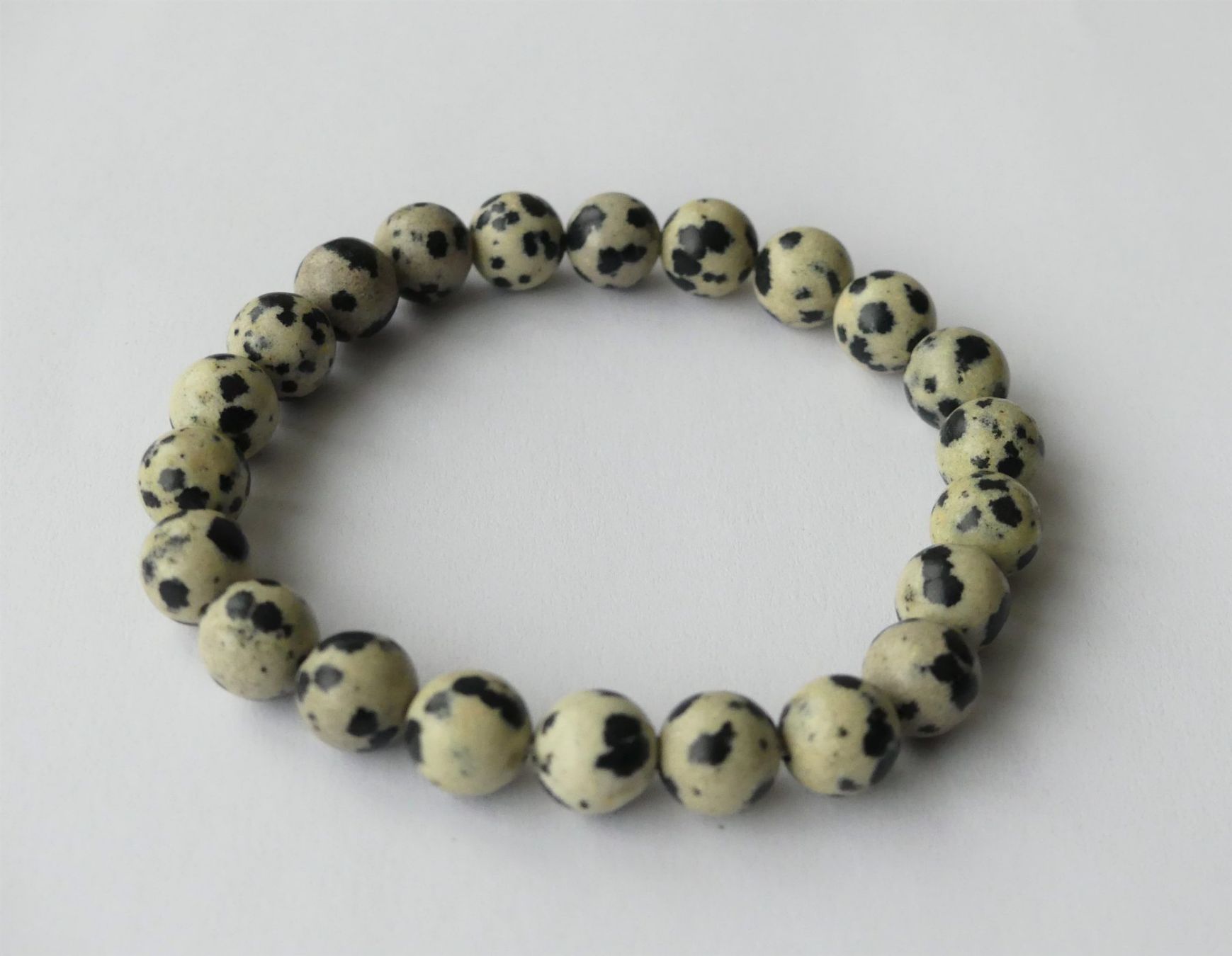 Bracciali & Braccialetti: Armband Dalmatiner Jaspis – Nuovo e nell'imballaggio originale da Matten b. Interlaken venduto da kero71 2