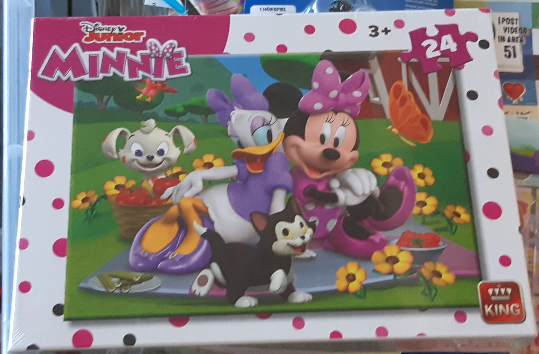 Puzzle: Puzzle Minnie 24 pièces – Nuovo e nell'imballaggio originale da Courtedoux venduto da aur_yb9k