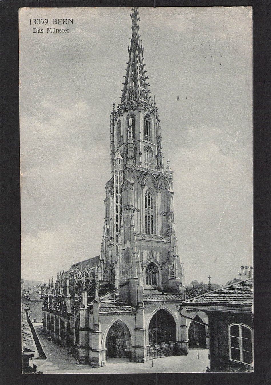 Cartoline postali: AK Bern Münster , 1921 – Usato da Reichenburg venduto da ibiza18