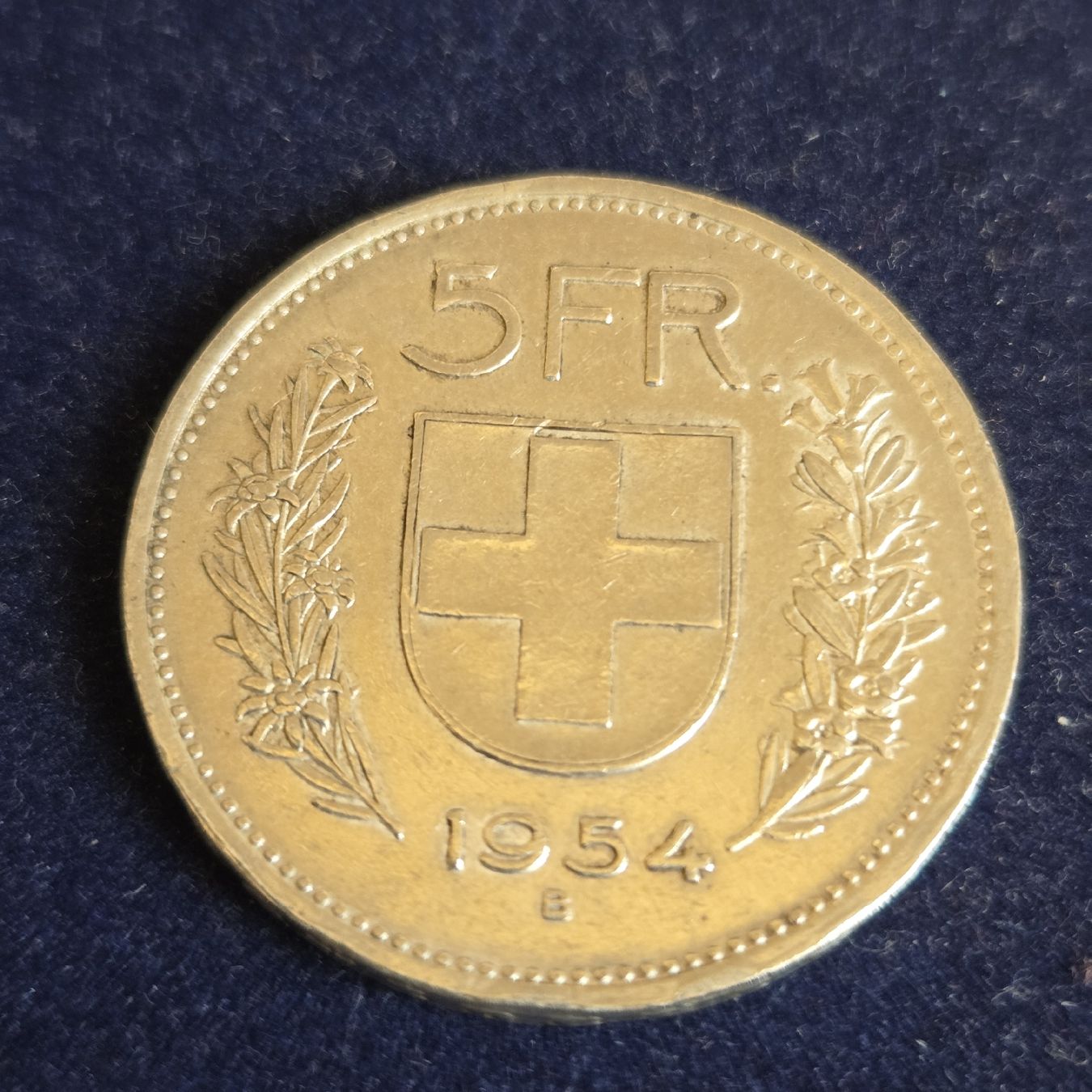 Toutes les monnaies: Silbermünze CH  von 1954 – D'occasion à Stans par Ducati16 4