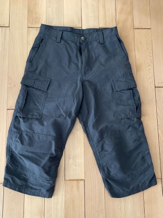 North Face Herren Shorts Gr. 30 schwarz Wanderhose