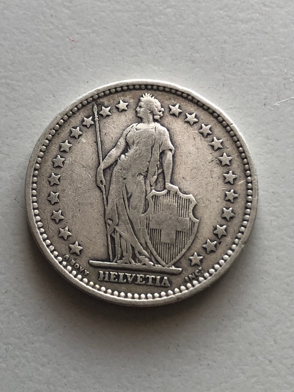 Tutti le monete: 2 Fr. 1906 – Usato da Schötz venduto da Odpa 1