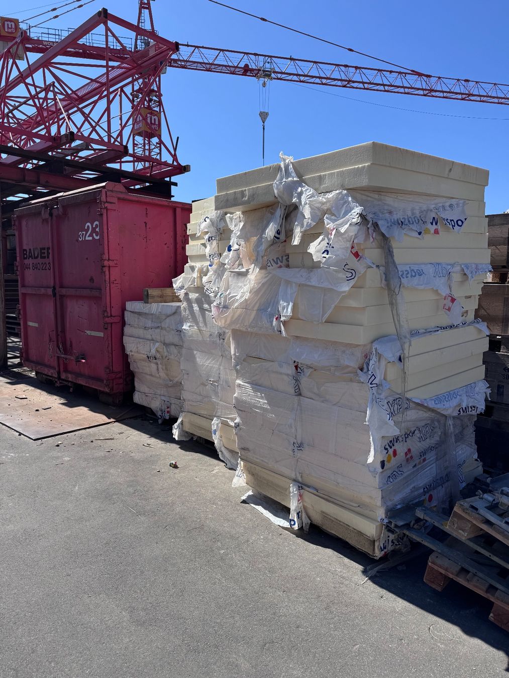 Materiale di riempimento: Swisspor XPS 300 SF – Usato da Regensdorf venduto da MAGZH 2