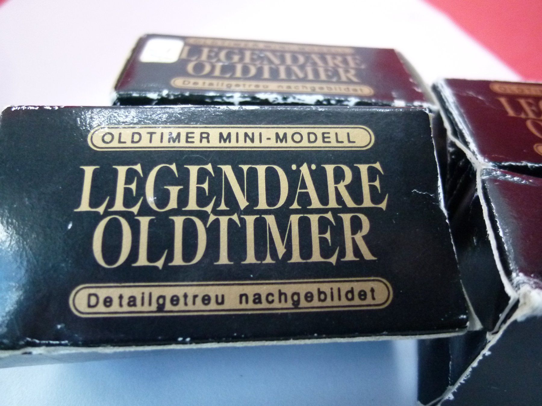 Modellini d'auto: ab  5.--       4 Oldtimer - Minis - Serie "Das Beste" – Usato da Reiden venduto da alpina2 1