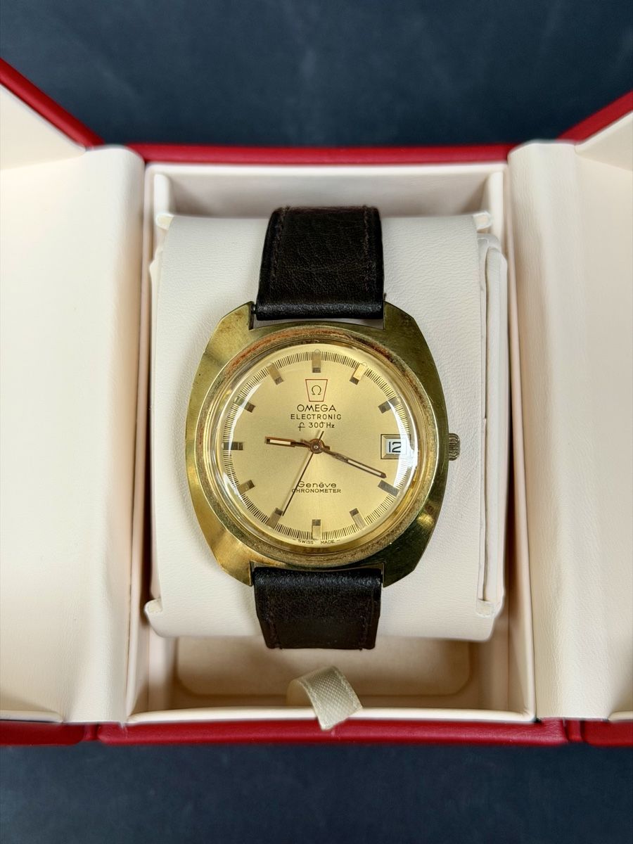 Omega Orologi: Omega Electronic f300hZ plaque  – Usato da Winterthur venduto da YSCHU