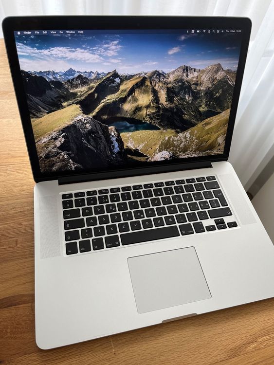 MacBook Pro (Retina, 15-inch, Mid 2015), 500GB, 16GB RAM (Gebraucht) in ...