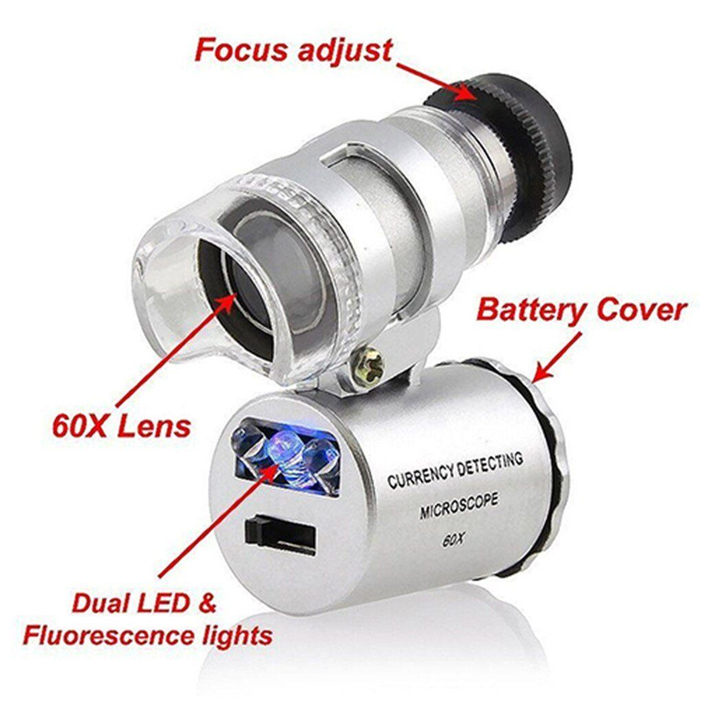 Altro per Ottica: 40X zoom Lupe mit Led Beleuchtung – Nuovo e nell'imballaggio originale da Uerkheim venduto da Kaufoption 4