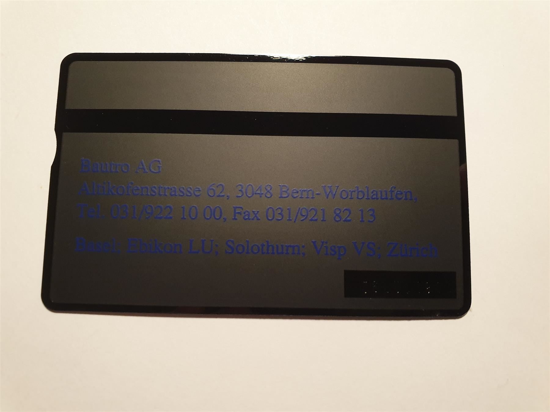 Swisscom Schede telefoniche: Bautro AG / 208L / 300ex ungebr. – Nuovo (secondo la descrizione) da Rain venduto da chesz 1