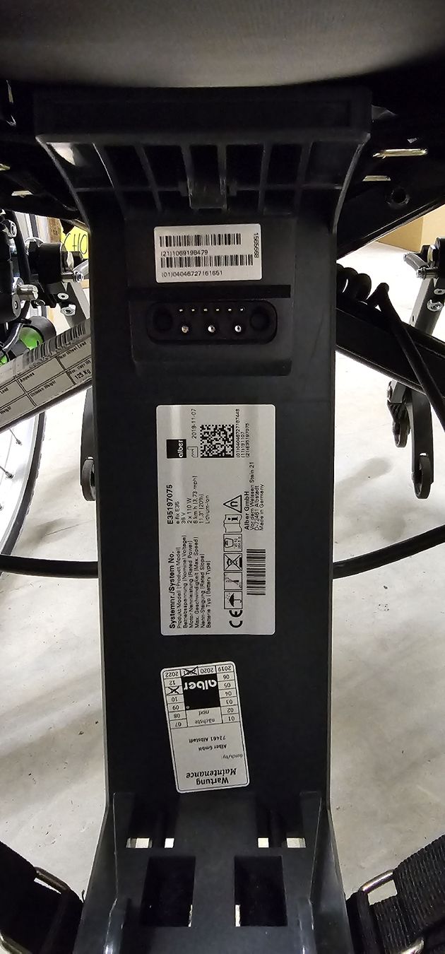 Sedie a rotelle: Invacare Rollstuhl Action 3 NG mit e-fix E35 Antrieb – Nuovo (secondo la descrizione) da Wilchingen venduto da saler65 6