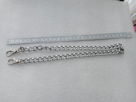 Silber Farbe  Taschenuhr Kette, sehr leicht