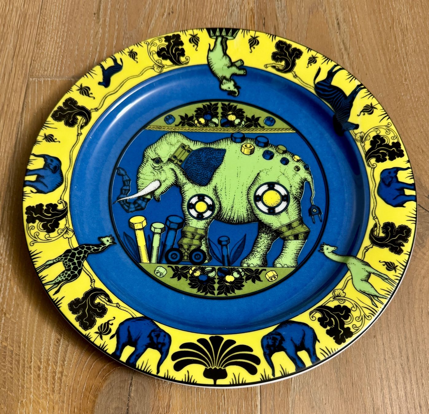 Bopla Piatti: Bopla Speiseteller Teller mega schön! 27 cm Elefant – Usato da Rothrist venduto da Luckywinner 1