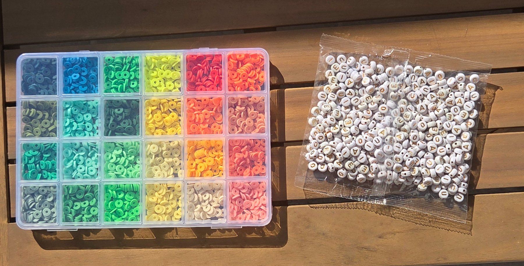 Bastelsets: Kit de perles +lettres alphabet – Neu und originalverpackt aus Vevey von sev_nw9m