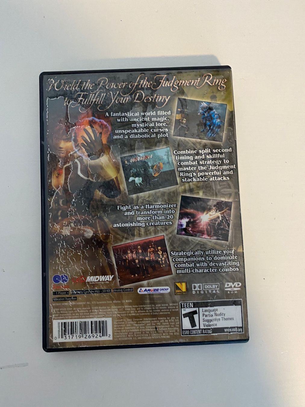 Giochi: Shadow hearts covenant ps2 US Version – Usato da Ringgenberg BE venduto da Republic_Of_Gamers 3