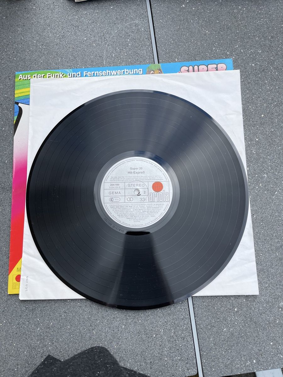 Dischi in vinile: Schallplatte Hit-Express Super 20 – Usato da Sempach venduto da Nimsaj5 3
