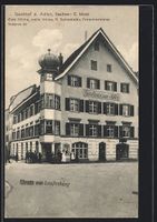 Laufenburg, Gasthof z. Adler, Bes. C. Ma