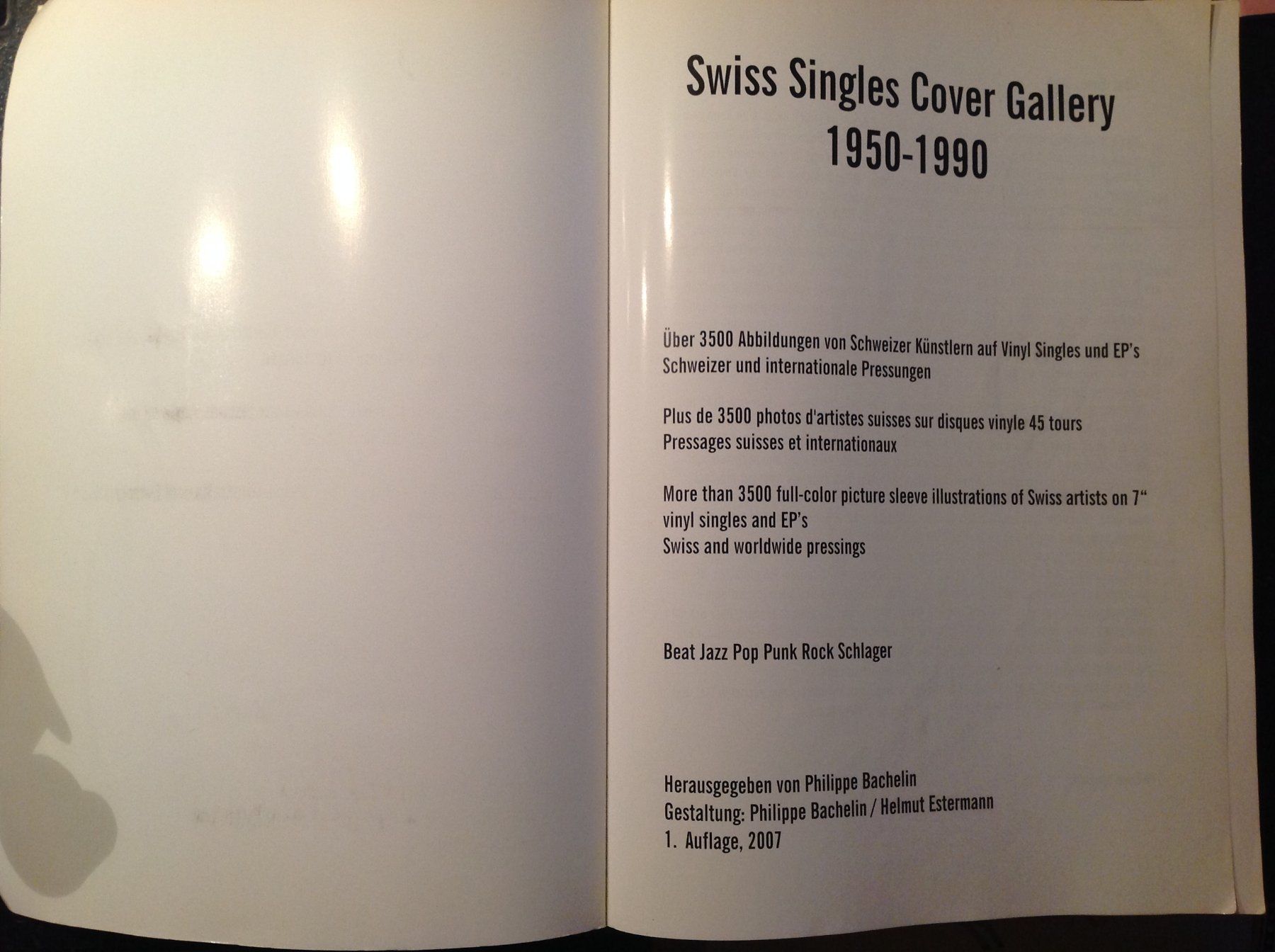 Bücher: Swiss Singles cover Gallery - Philippe Bachelin 1950 - 1990 – Gebraucht aus Vuiteboeuf von broticaire 4