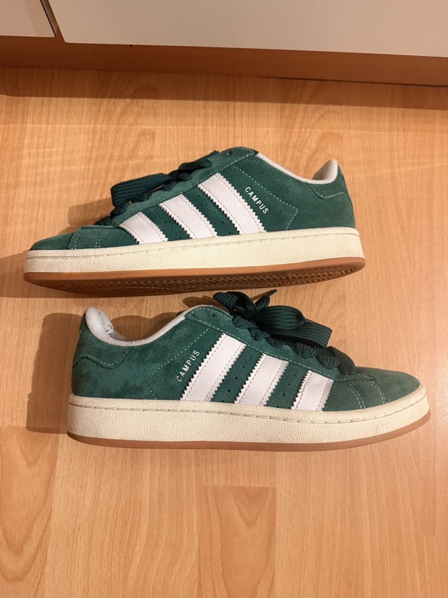 Herrenschuhe: Adidas Campus Sneaker, Grün, Grösse 40 – Neu (gemäss Beschreibung) aus Chur von Pedro.Giesteira 6