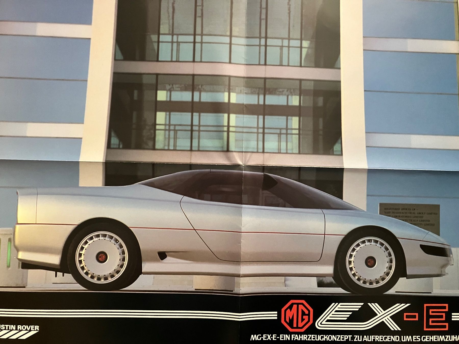 MG Automobili: MG EX-E Concept - Originalprospekt – Nuovo (secondo la descrizione) da Malans GR venduto da Chueche427 1