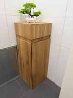 Massivholz Beistellschrank (Wildeiche geölt)