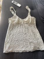 Weisses Spitzen Top 