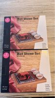 2 KIT - Hot Stone Set NEU 30 x 25 cm