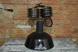 KE457 Emaille Scherenlampe /Deckenlampe Industrie Fabrik