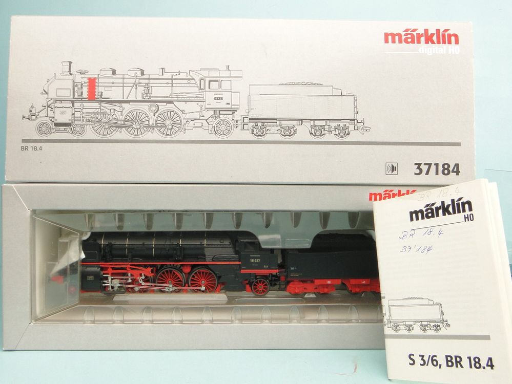 Märklin 37184 BR 18.4, Digital und Geräuschelektronik | Kaufen auf Ricardo