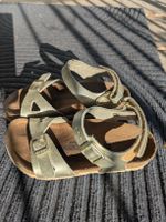 Birkenstock Kinder Sandalen Gold schmal