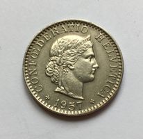 1957 20 Rappen -unz