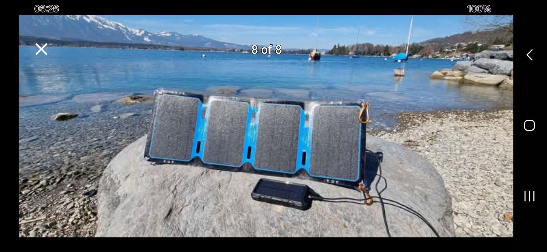 Dispositivi a energia solare: Solar panel 28w travel – Nuovo e nell'imballaggio originale da Unterseen venduto da Iain_carey 6
