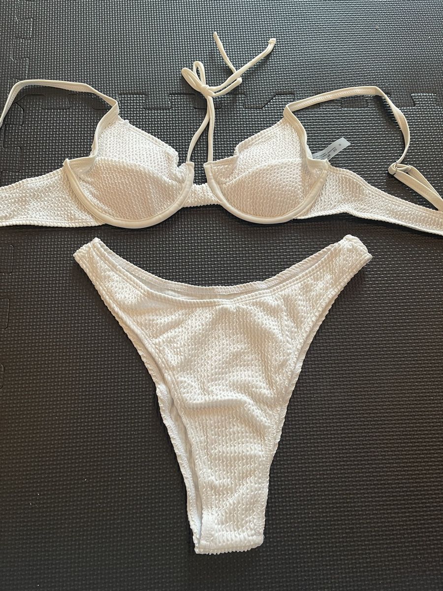 Costumi da bagno & Bikini: Weisses Bikini Gr S Neu – Nuovo e nell'imballaggio originale da Bassersdorf venduto da Sandy456 1