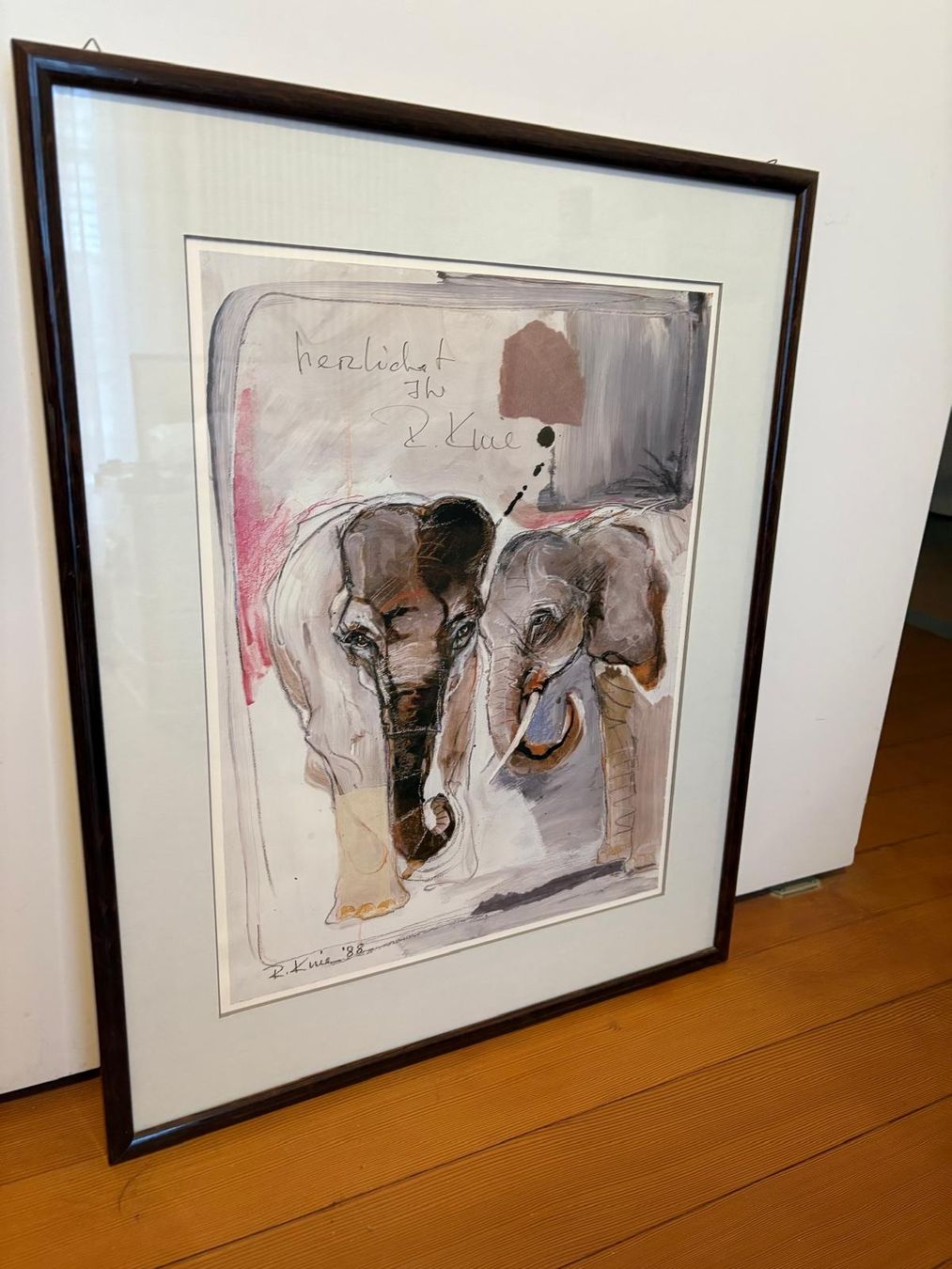 Poster & Bilder: Rolf Knie Bild mit Originalunterschrift 35x45 – Gebraucht aus Biel/Bienne von TuescherS