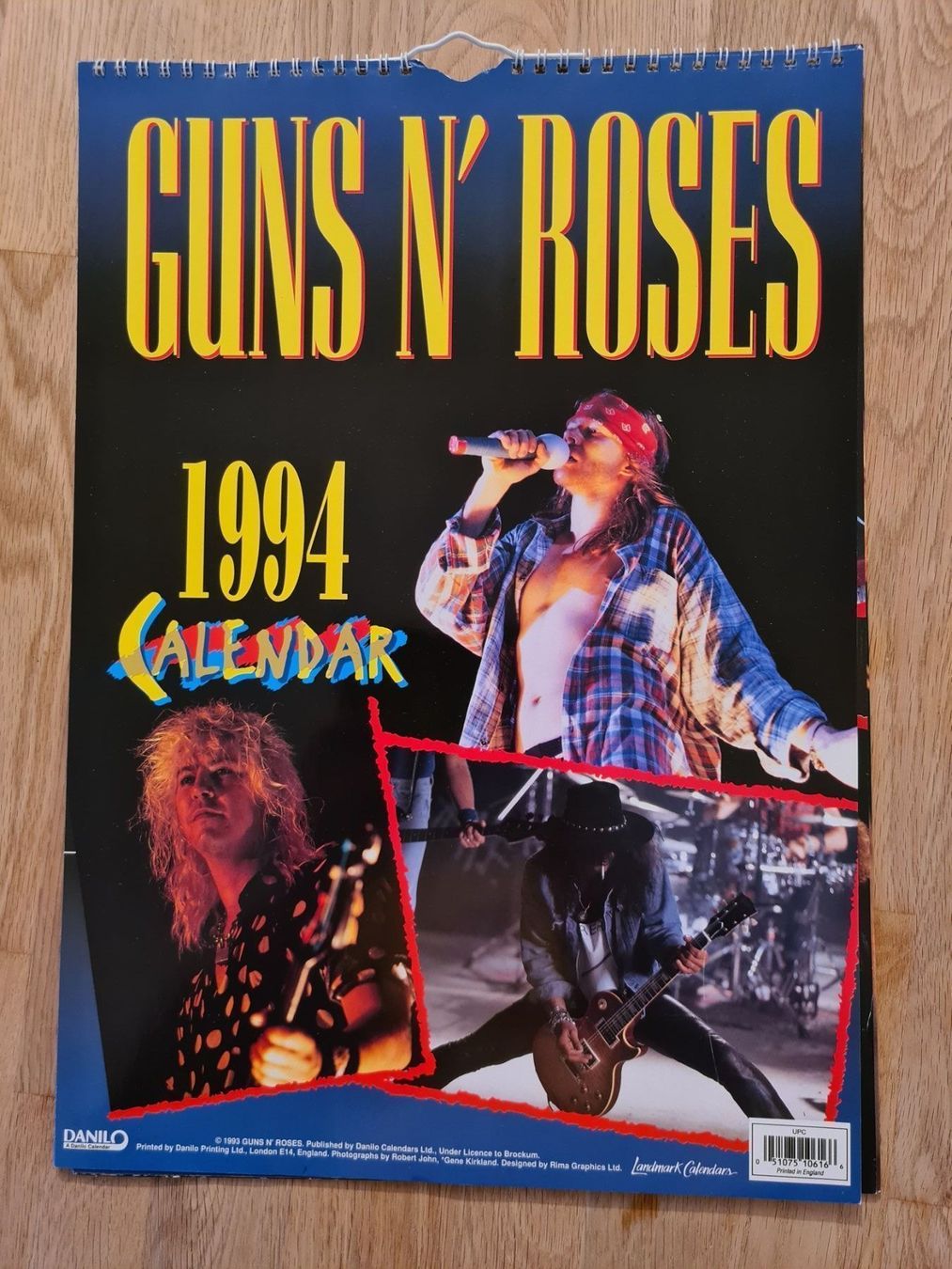 Calendari: GUNS 'N' ROSES Kalender 1994 – Usato da St. Gallen venduto da chilly81