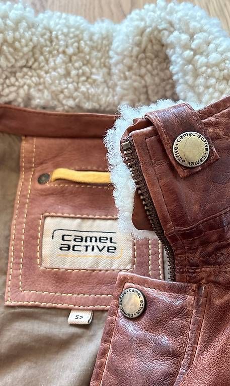 Camel Giacche: Camel Acitve Lederjacke Gr. M (52) – Usato da winterthur venduto da sidthekid1990 3
