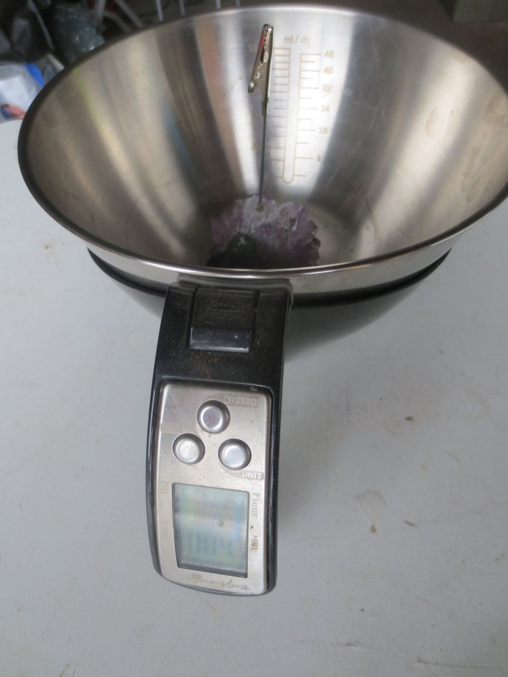 Mineralien & Heilsteine: Postkartenhalter auf Amethyst – Gebraucht aus Weier im Emmental von waefler03 6