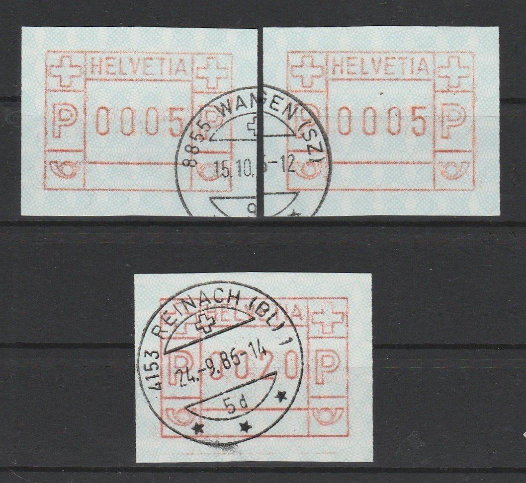 Tutti i francobolli: Nr. 7AIII b rotorange Farbe – Usato da Oberglatt ZH venduto da Wiedmi6