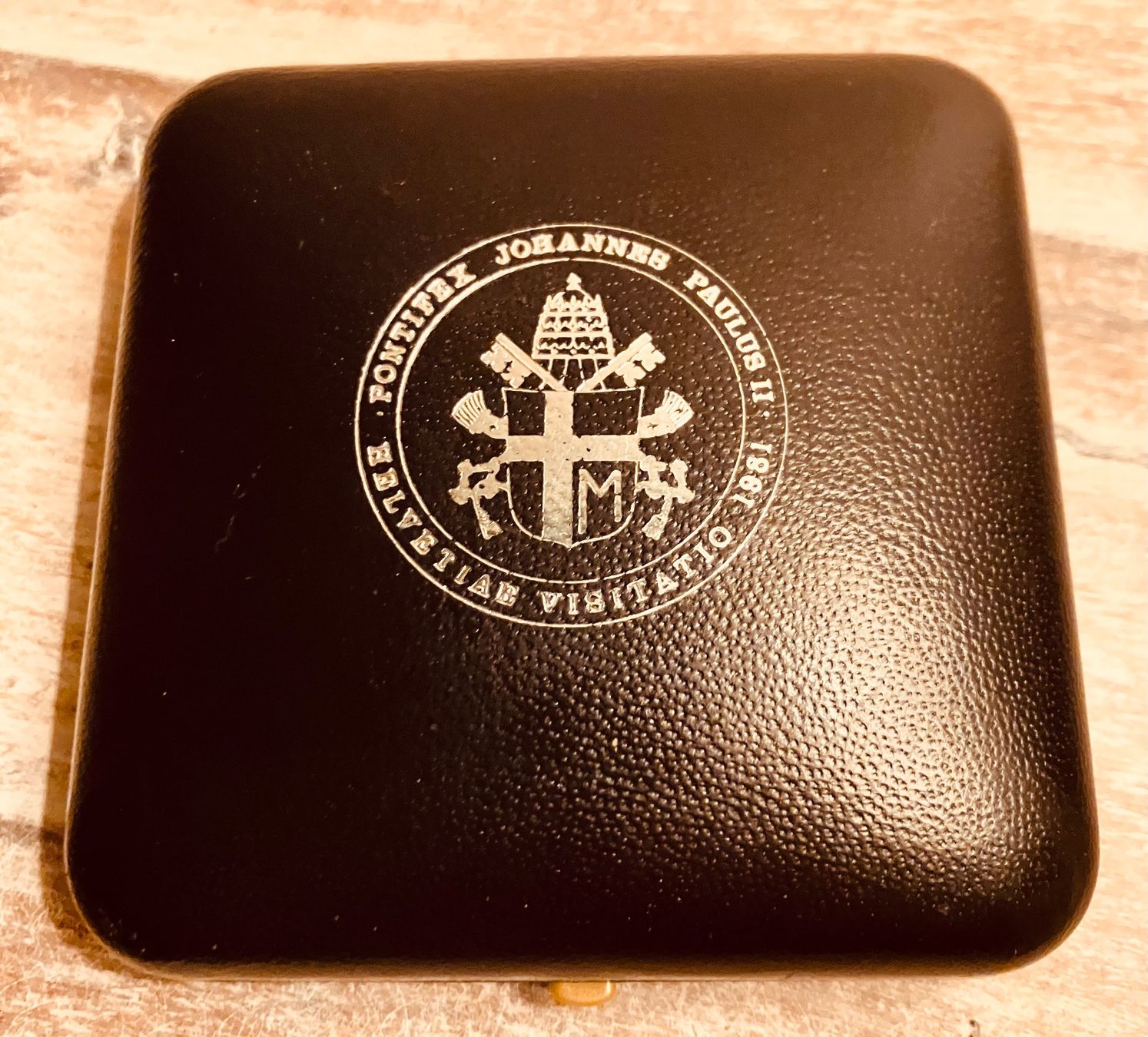 Medaglie: Johannes Paul II. Medaille mit Original-Etui – Usato da Merenschwand venduto da Garfield2026