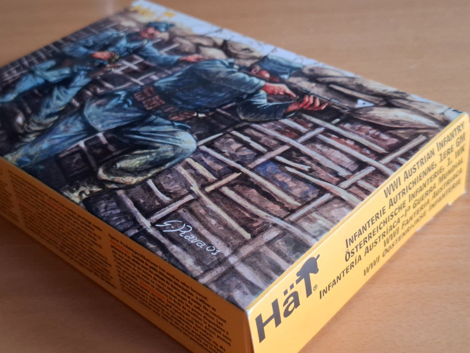 Kit di modellismo & Modellini statici: HäT 1/72 WW l Austrian Infantry – Nuovo e nell'imballaggio originale da Diepoldsau venduto da beeteutel 2